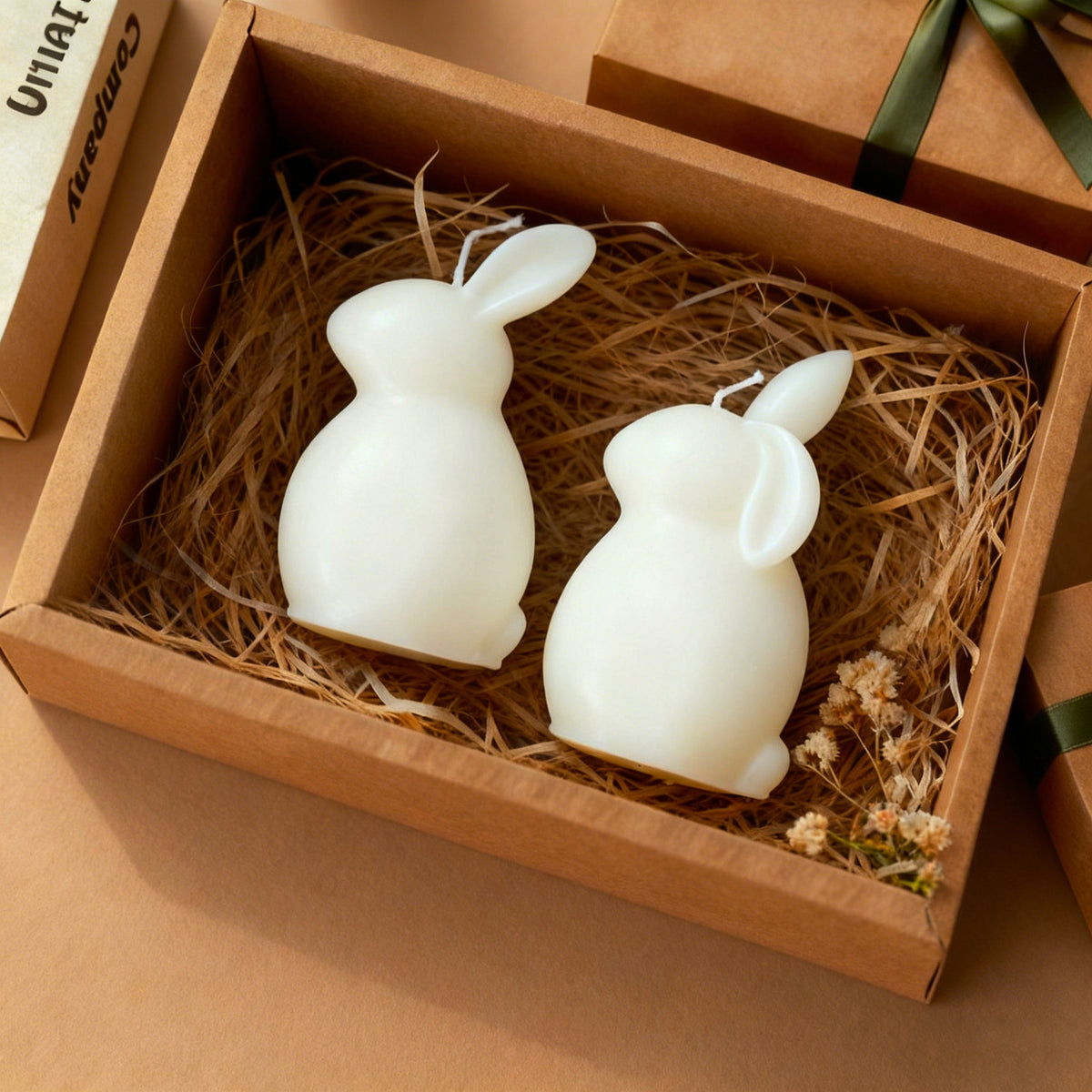 Bunny-Themen Dekorationskerze