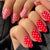 Kunstnägel mit trendigem Polka Dot Design Brehn