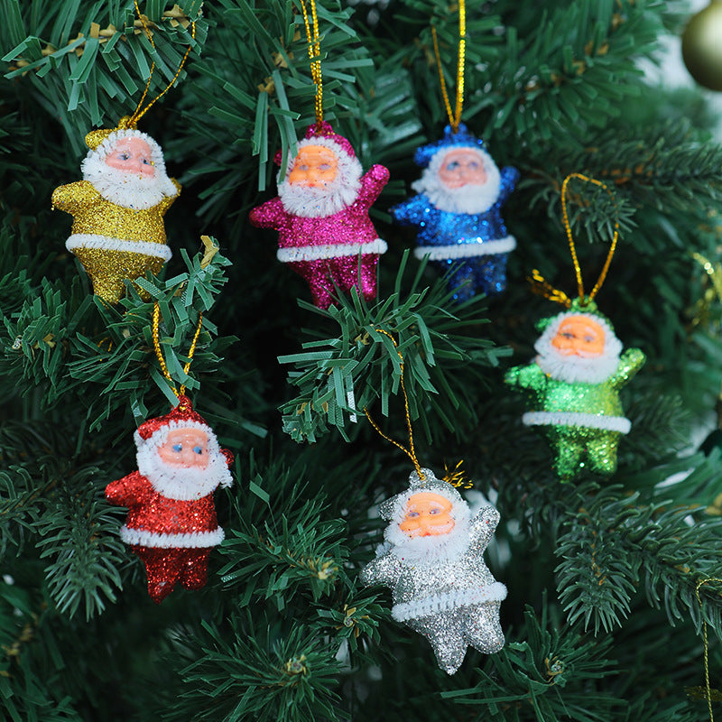 Festliche Weihnachtsmann-Anhänger Brehn