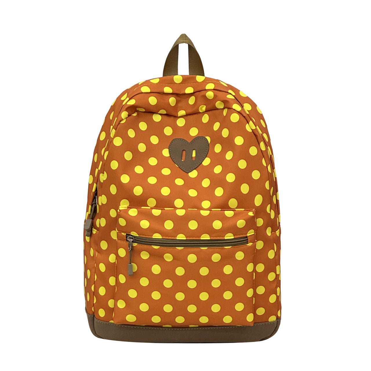 Verspielter gepunkteter Rucksack