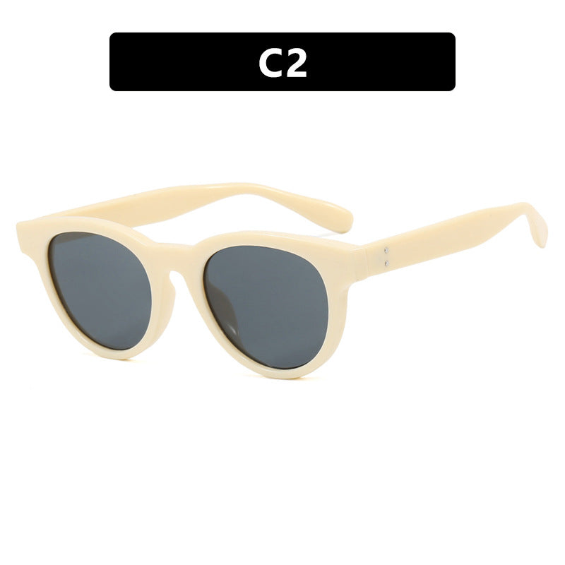 Damen stilvolle Sonnenbrille im trendigen Retro-Design Brehn