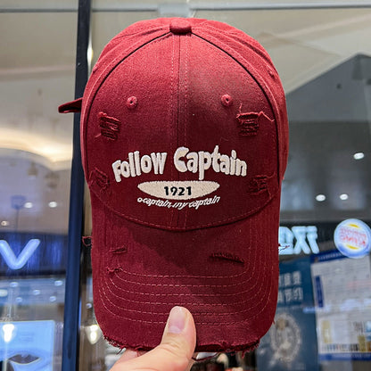 Herren Casual Distressed Baseball Cap Brehn