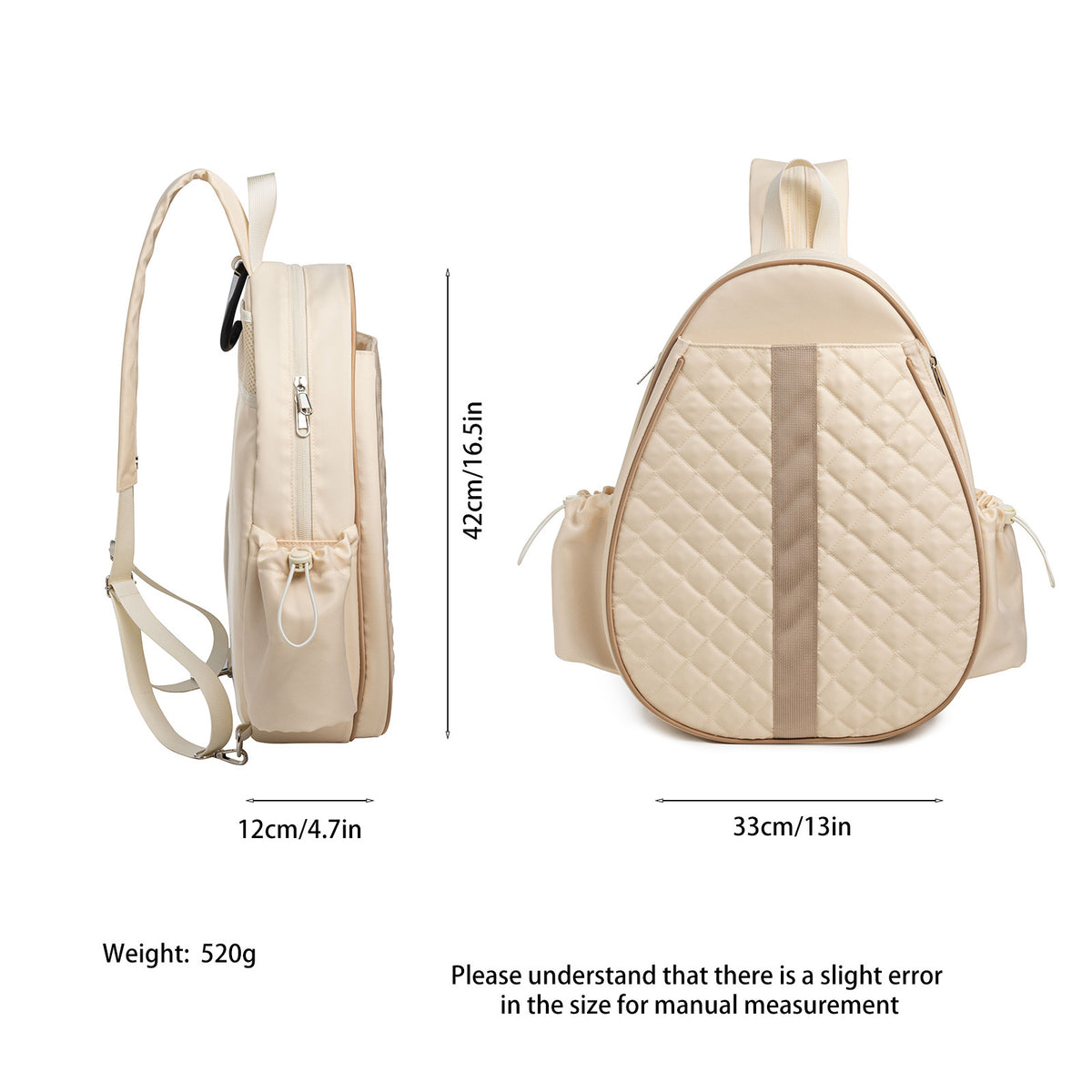 Elegante Tennisracket-Rucksack Brehn