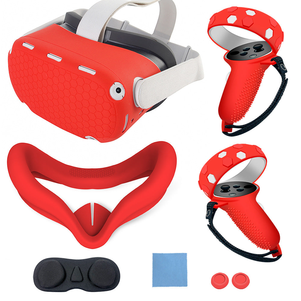 VR-Zubehör-Set mit Ergonomischer Halterung und Schutz für Controller Brehn
