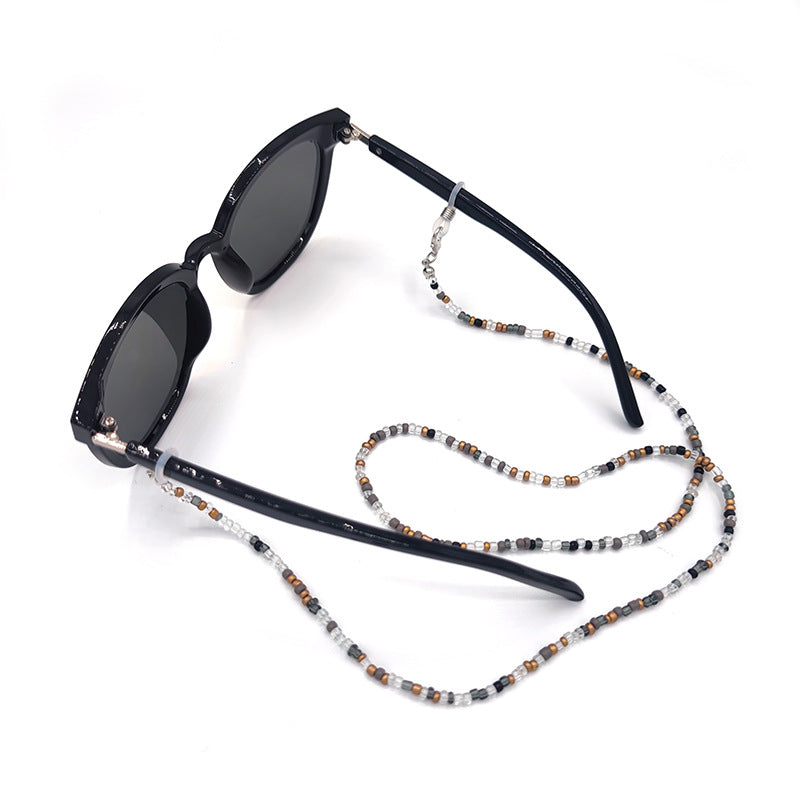 Farbenfroher Perlen-Brillenhalter Brehn