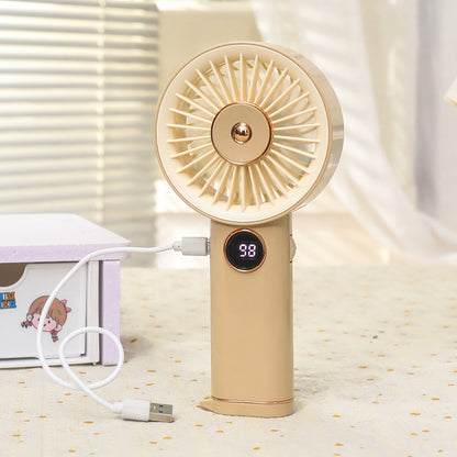 Damen tragbarer USB Handventilator mit leistungsstarkem Akku Brehn