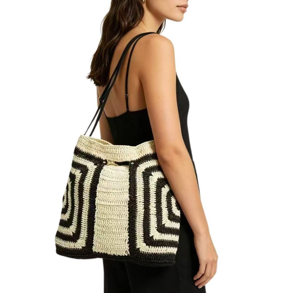 Handtasche mit Modernem Geometrischem Design Brehn