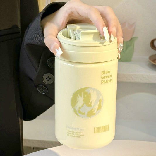 Damen Isolierbecher mit innovativem Selbstverschluss Brehn
