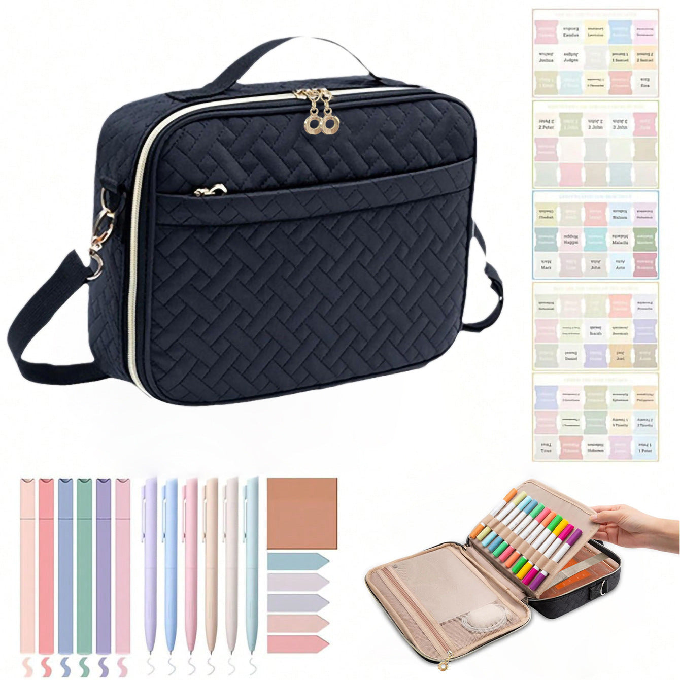 Laptoptasche mit Buntem Pilzdesign Brehn