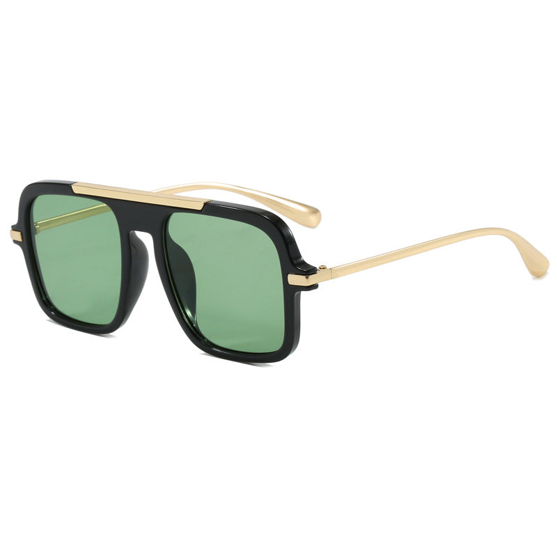 Damen modische Sonnenbrille mit angesagtem quadratischem Rahmen Brehn