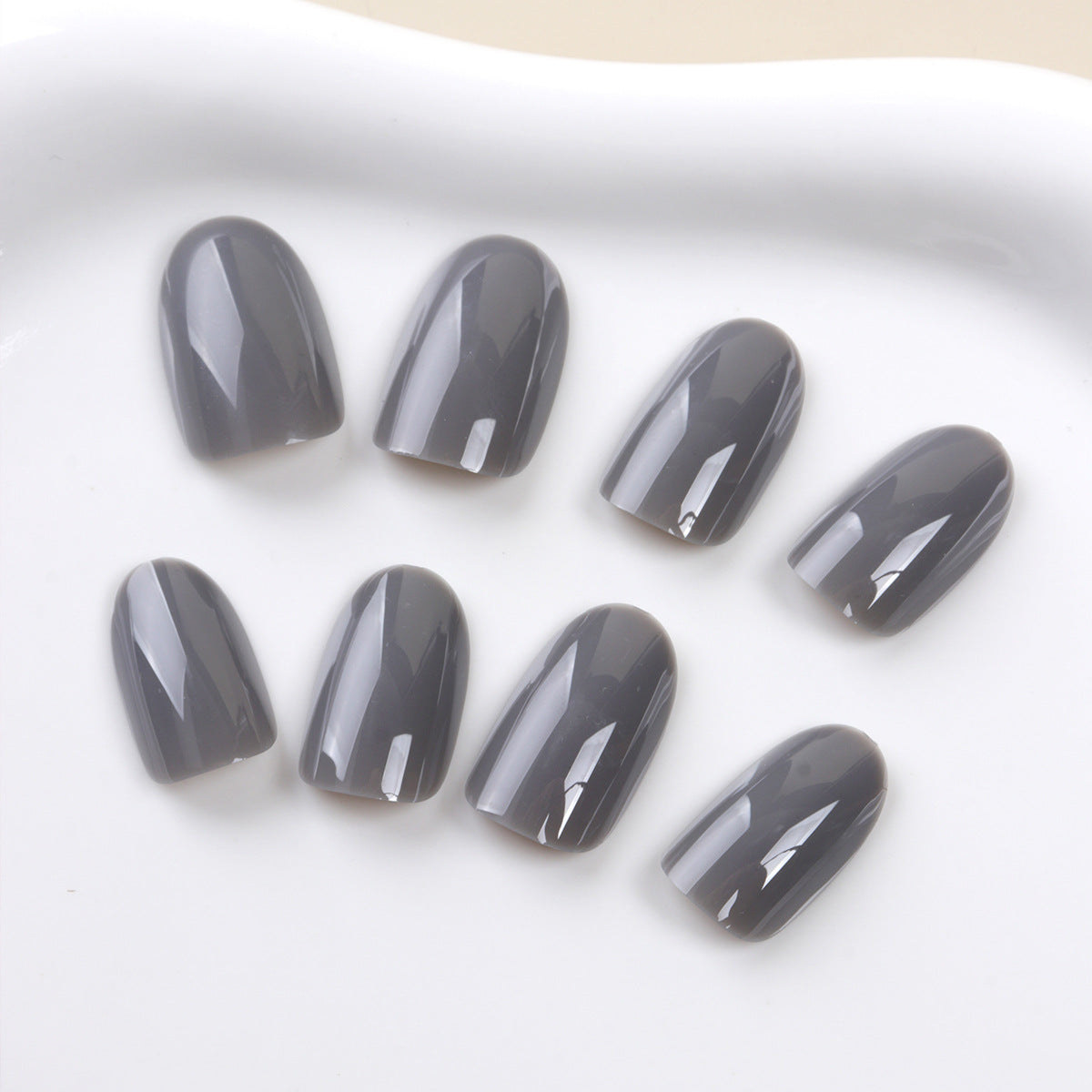 Premium Glänzende Gel-Nagelspitzen Brehn