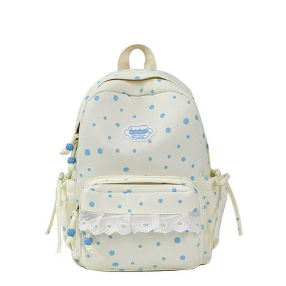 Adorables Pünktchen Design Rucksack Brehn