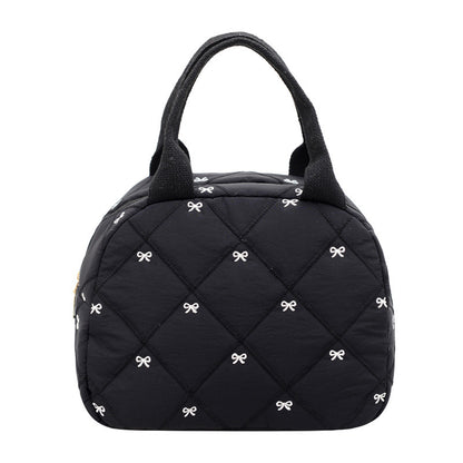 WoQuilted Bogen Detail Handtasche Brehn
