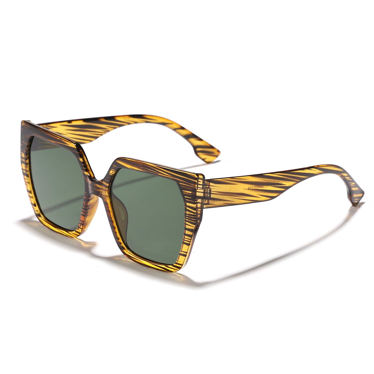 Damen oversized quadratische Sonnenbrille mit herausragendem Komfort und modischem Design Brehn