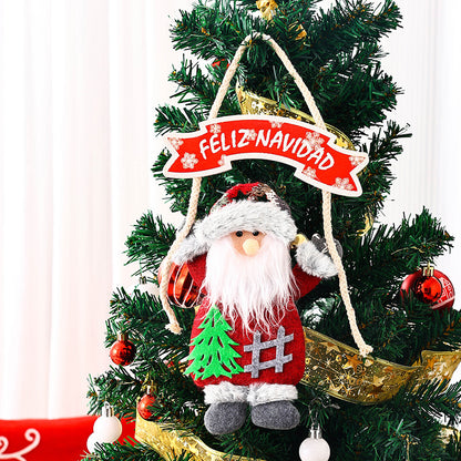Deckendekoration mit Weihnachtsmann-Motiv Brehn