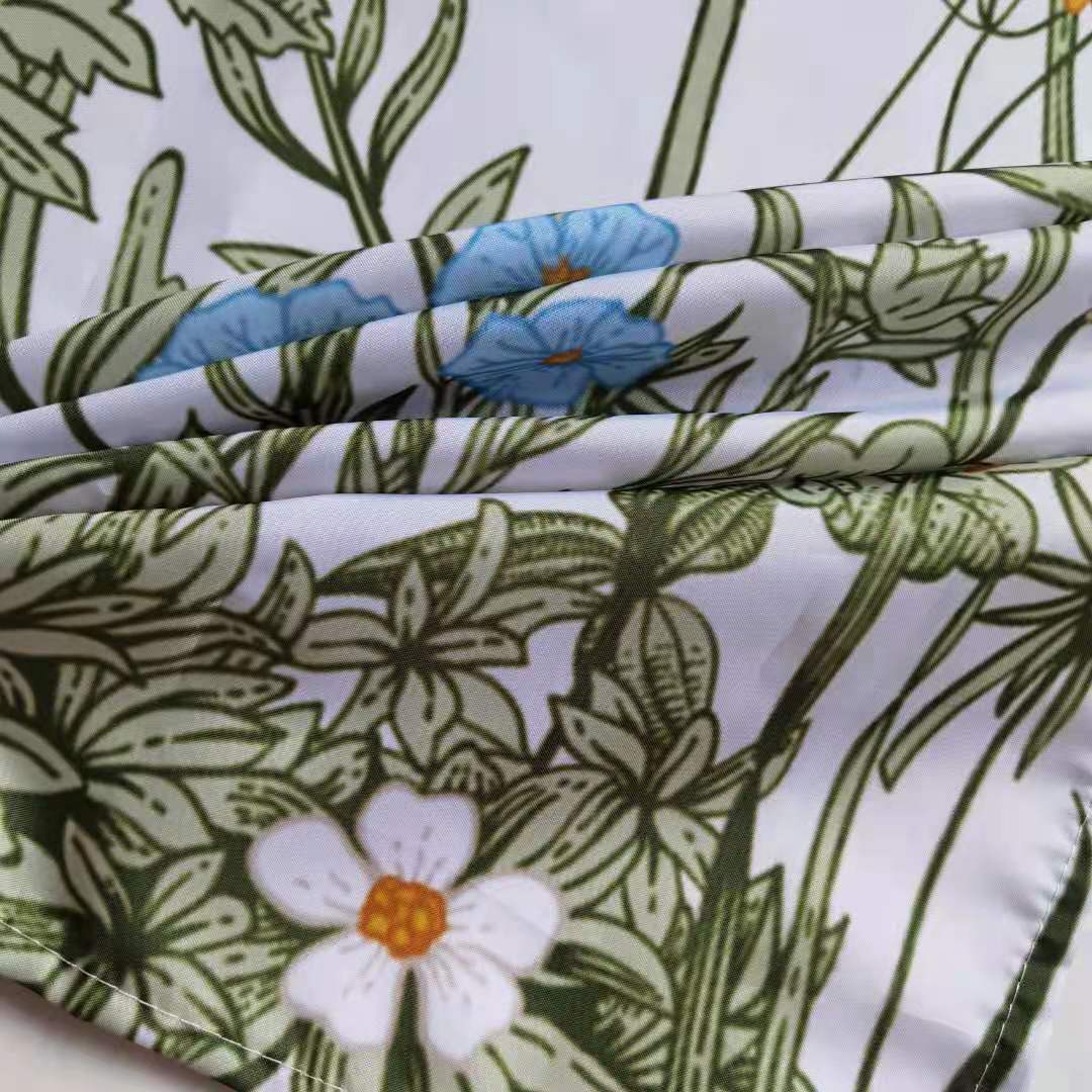 Botanische Illustration Duschvorhang Brehn