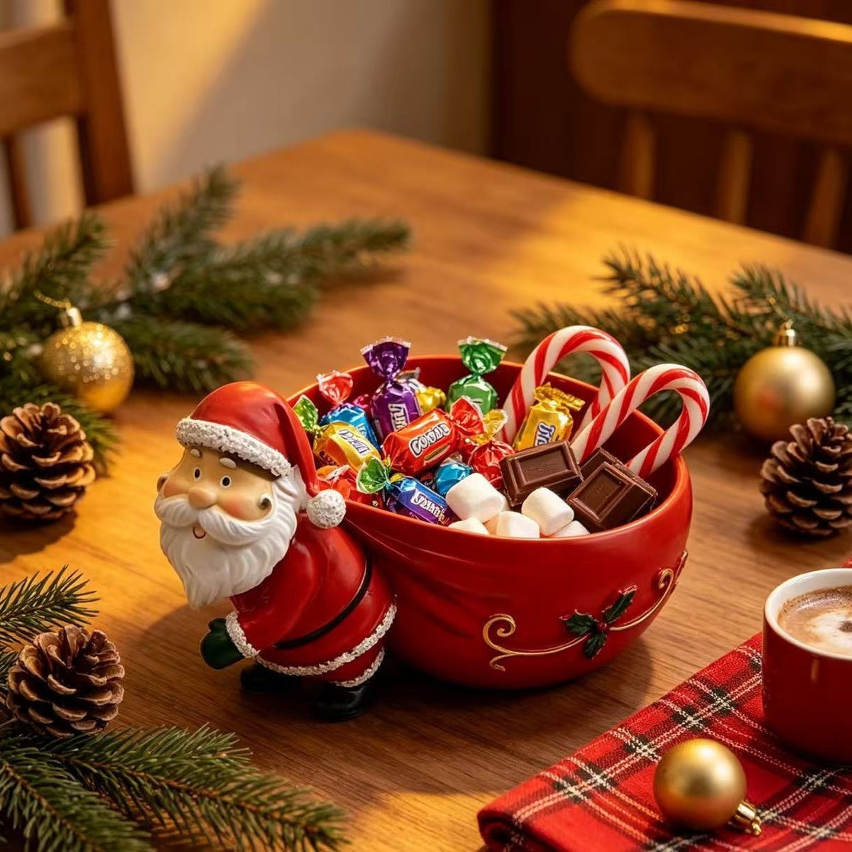 Dekorativer Weihnachtsmannschlitten Brehn