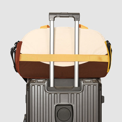 Vielseitige Color Block Gym Duffle Bag Brehn