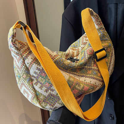 Ethnisch gemustertes Sling Bag