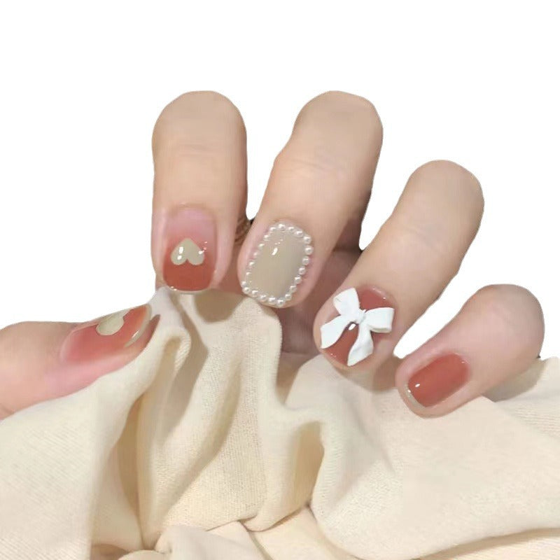 Elegante 3D dekorative Nagelkunst