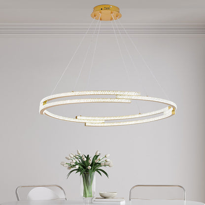 Modern Minimalist Ring Kronleuchter