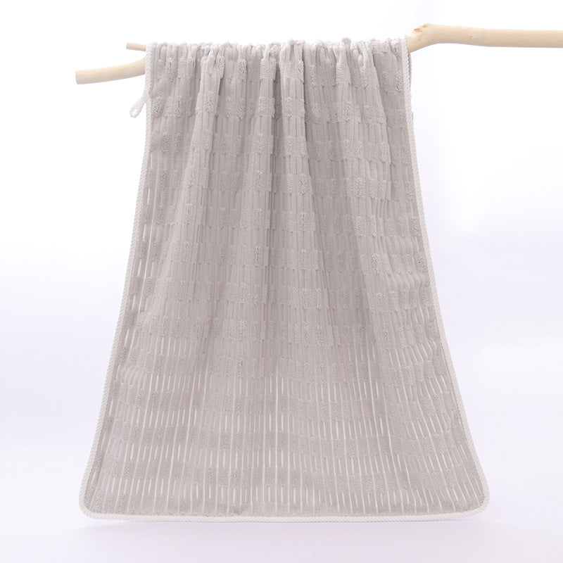 Damen Elegantes Frottee Handtuch mit modernen Mustern Brehn