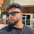 Herren Retro Rechteckige Sonnenbrille Brehn