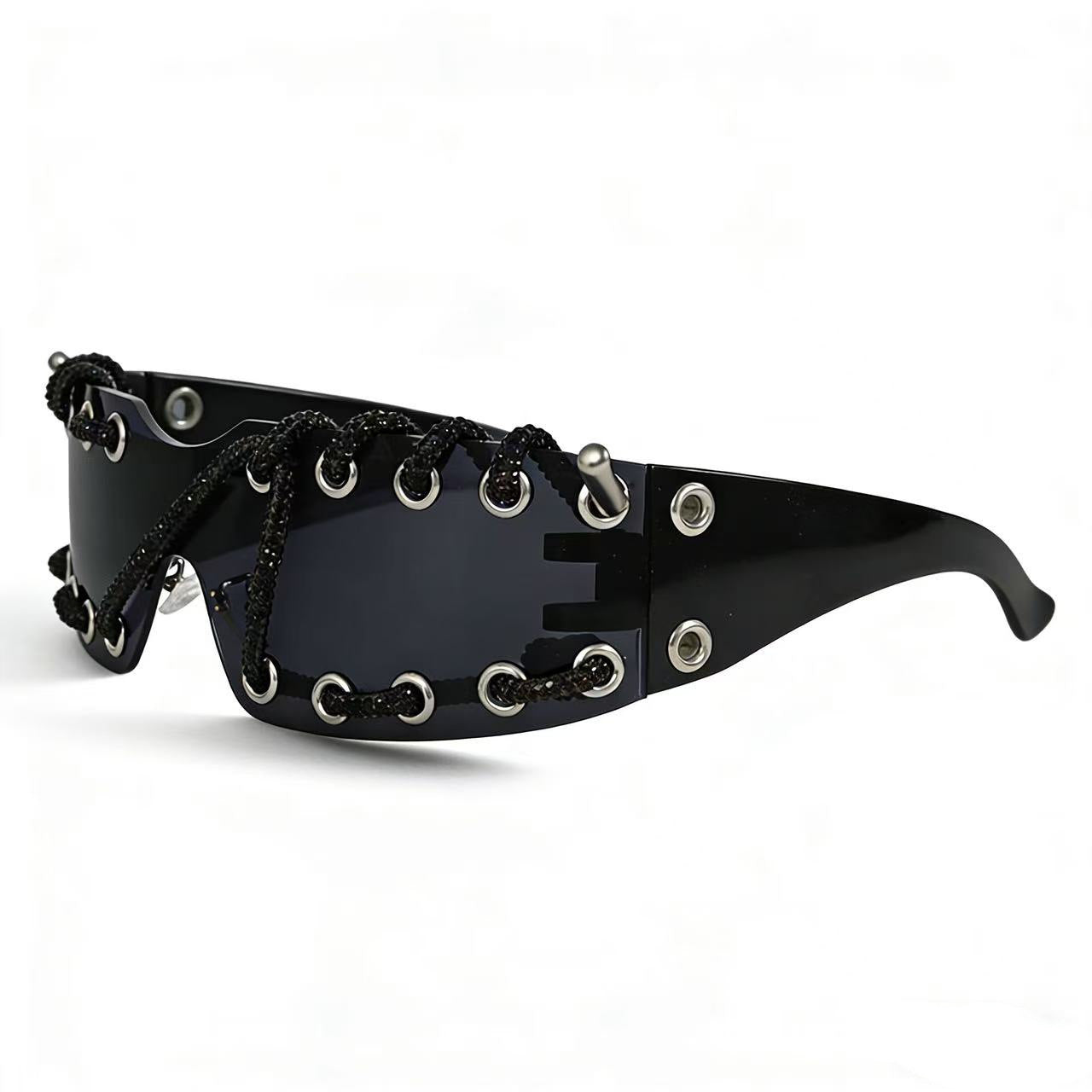 Damen Sonnenbrille mit einzigartigem Schnürdesign Brehn