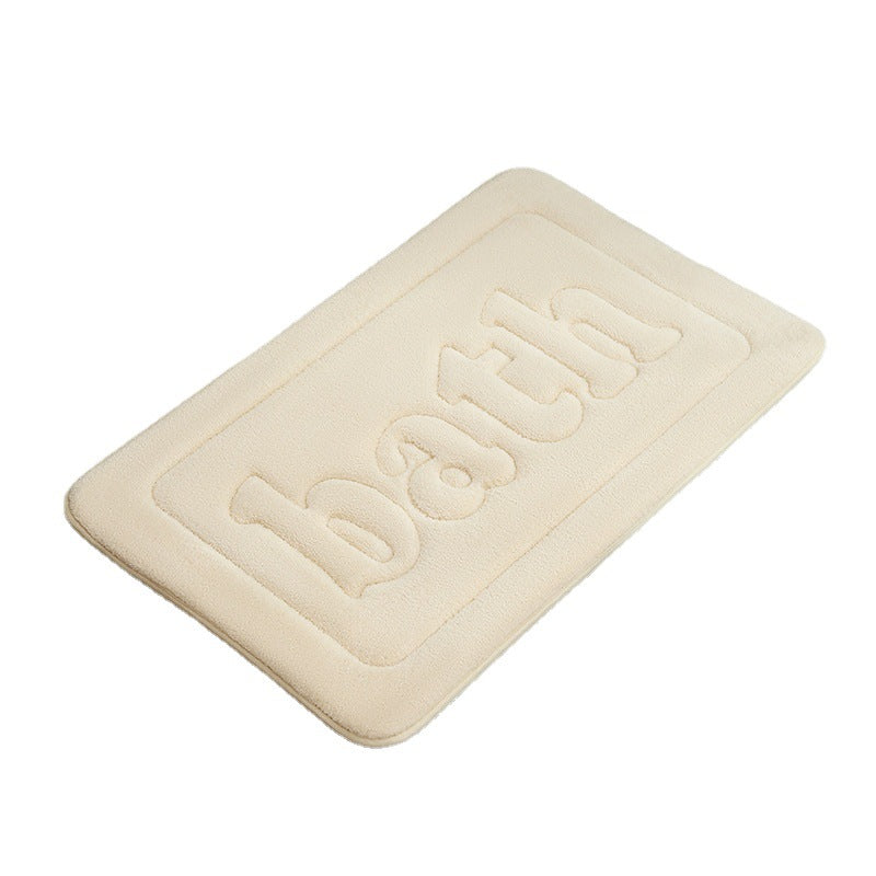Absorbierende Memory-Schaum-Badematte Brehn