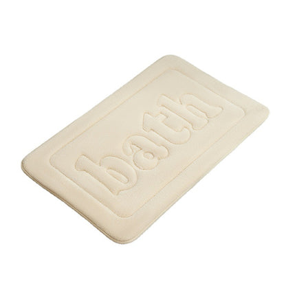 Absorbierende Memory-Schaum-Badematte Brehn