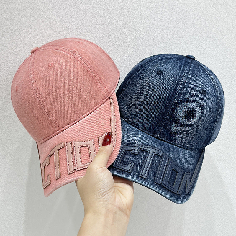 Unisex Stilvolle Denim Baseballkappe Brehn