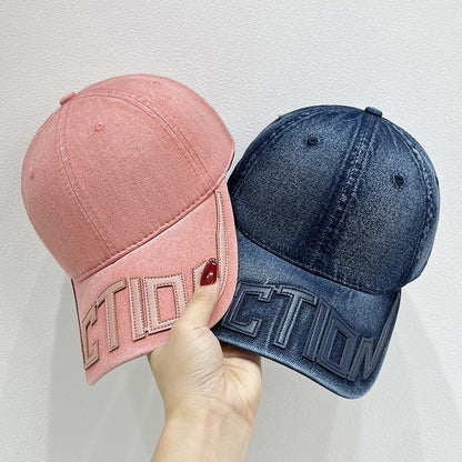 Unisex Stilvolle Denim Baseballkappe Brehn