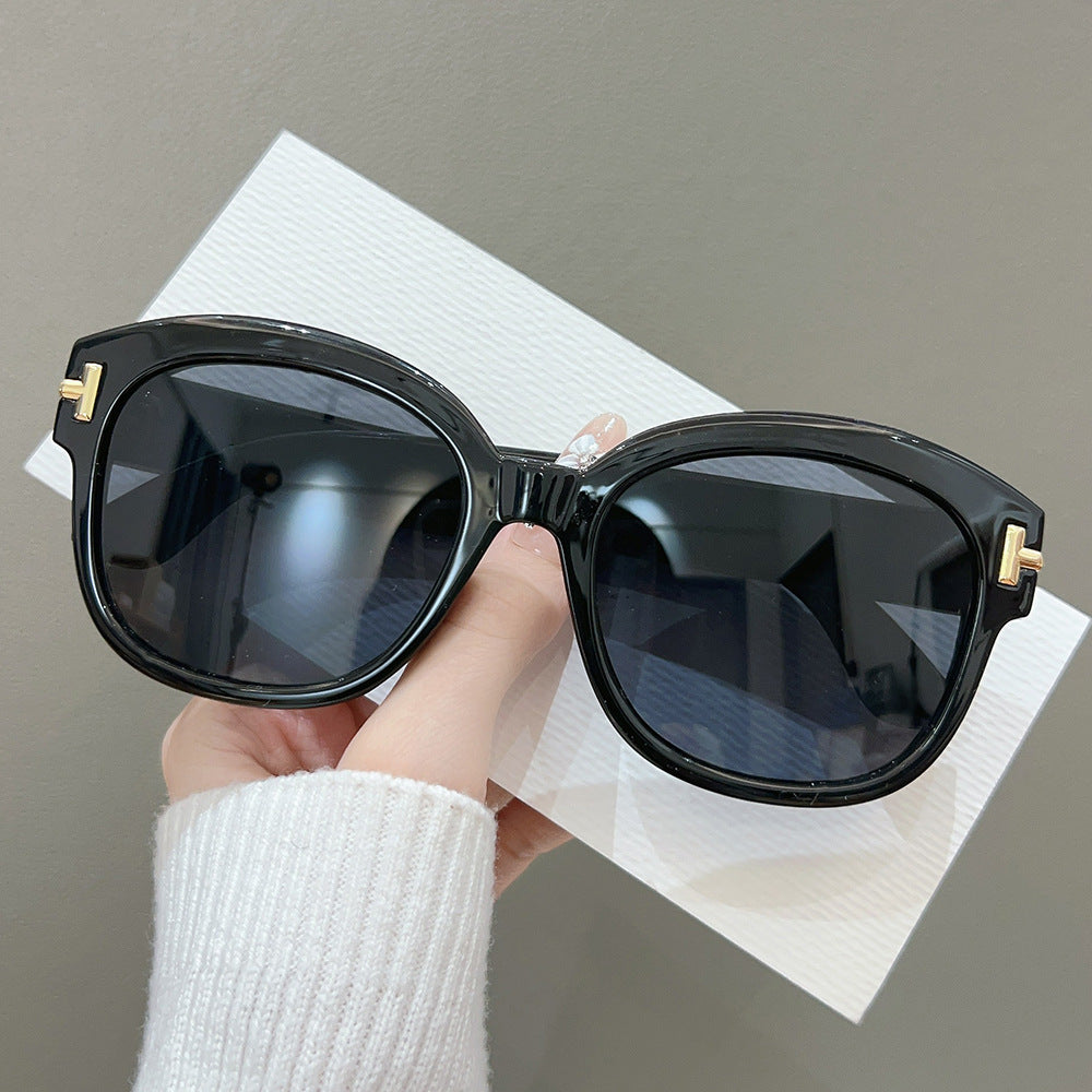 Chic Übergroße Rahmen Sonnenbrille Brehn