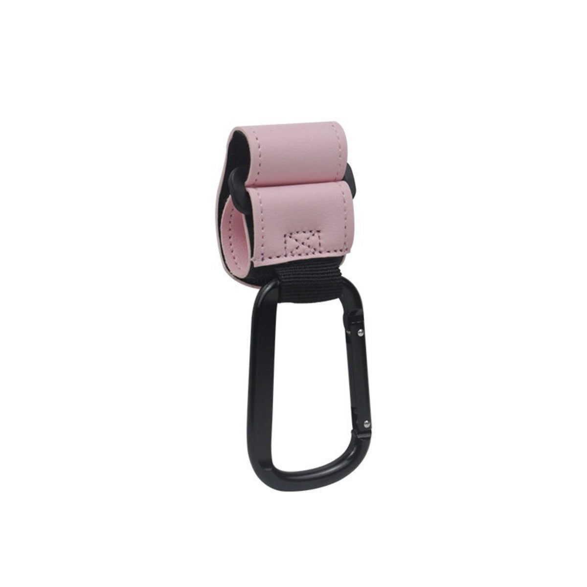 Robuster Leder-Schlaufe Kinderwagen und Tasche Karabinerhaken