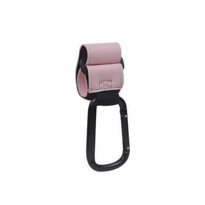 Robuster Leder-Schlaufe Kinderwagen und Tasche Karabinerhaken