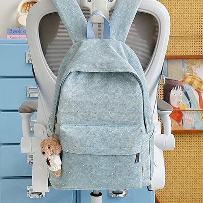 Lässiger leichter Rucksack mit gepunktetem Design Brehn