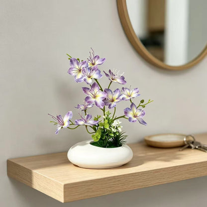 Elegante florale Mittelstück