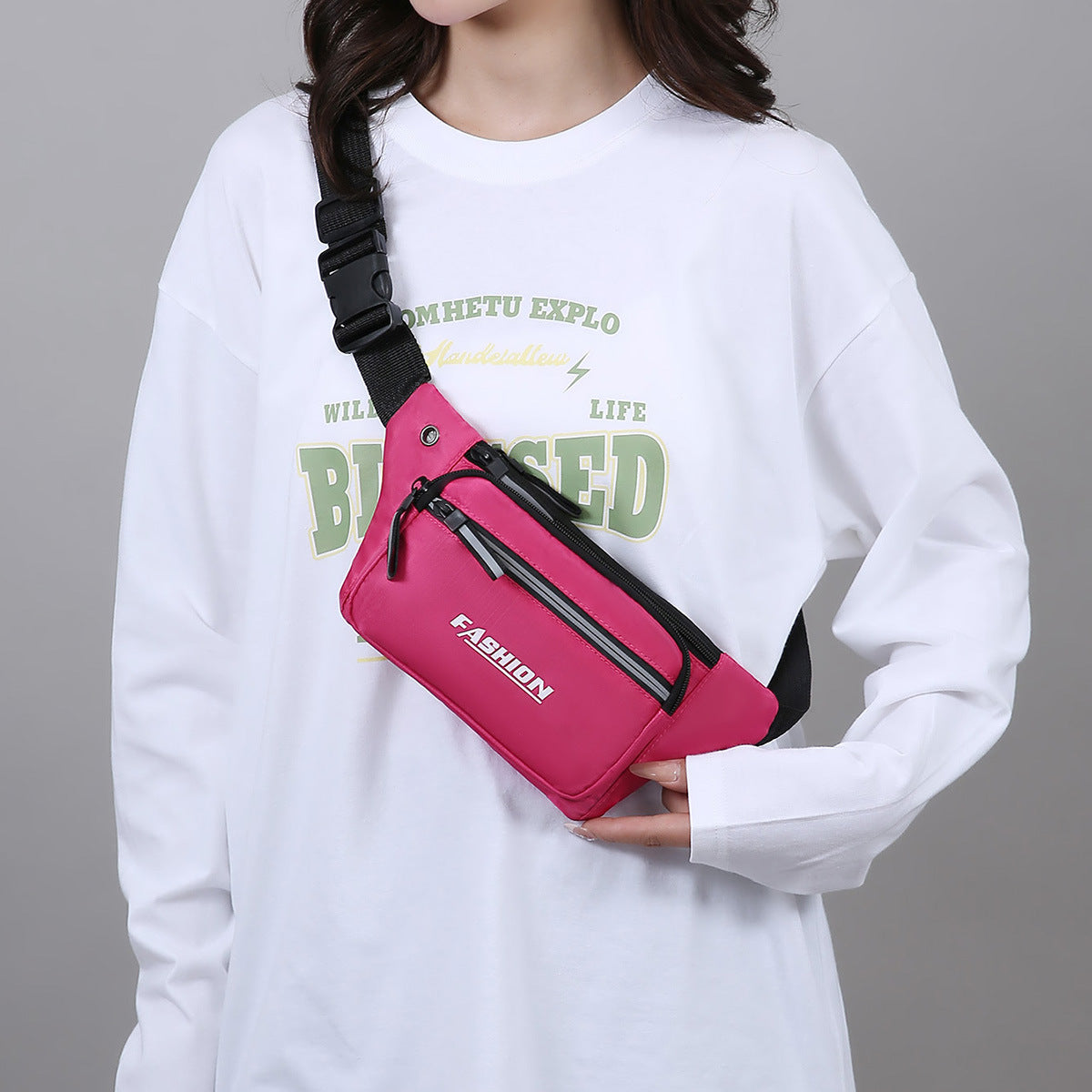 Stilvolles verstellbares Bauchtasche