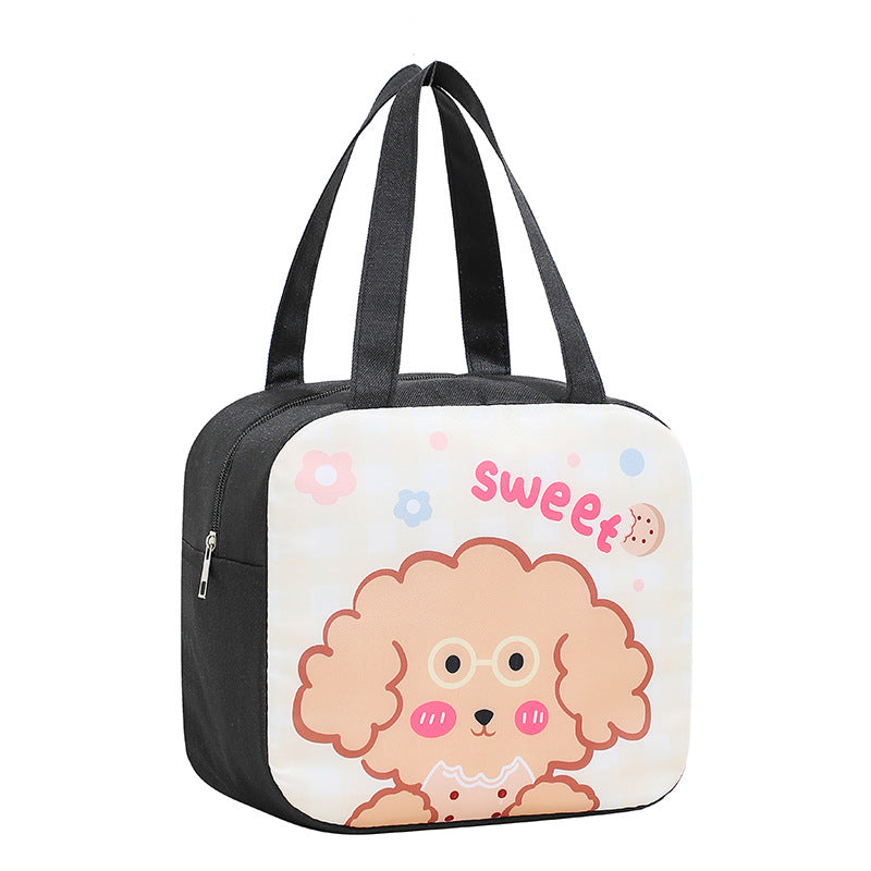 Adorable Cartoon Isolierte Lunch Tasche