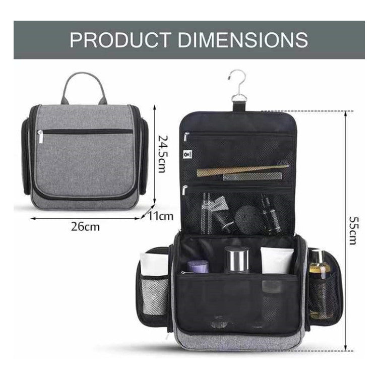 Elegante Kosmetiktasche mit Aufhängehaken und Vielseitigen Fächern Brehn