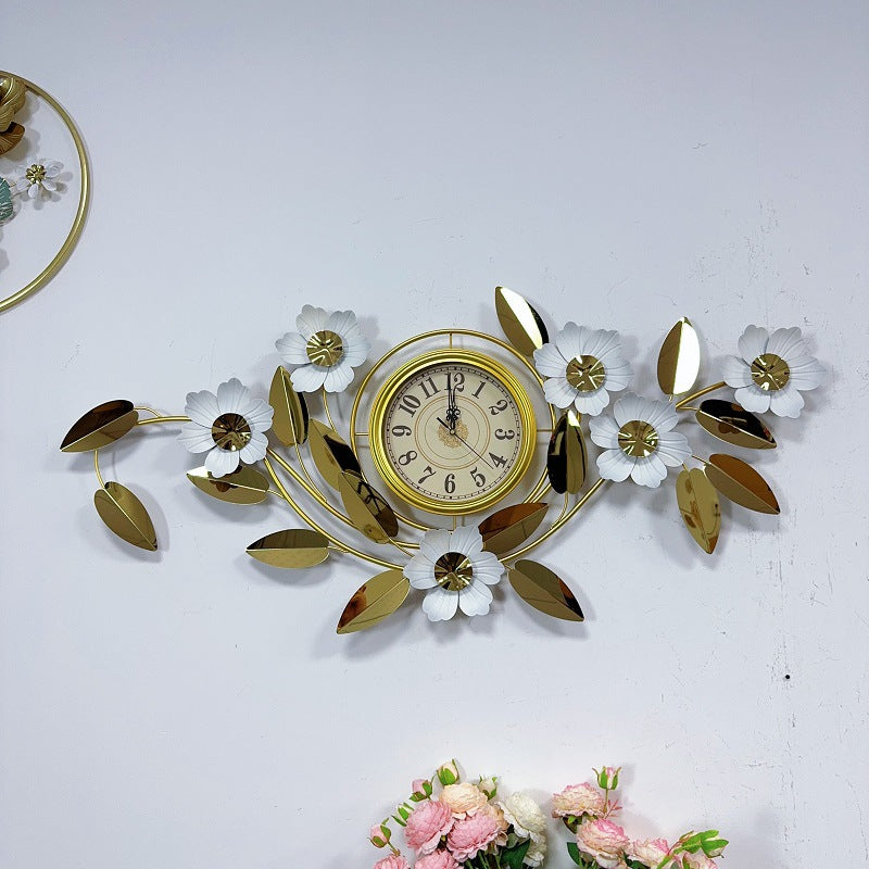 Floral Wanduhr Kunst Decor Brehn