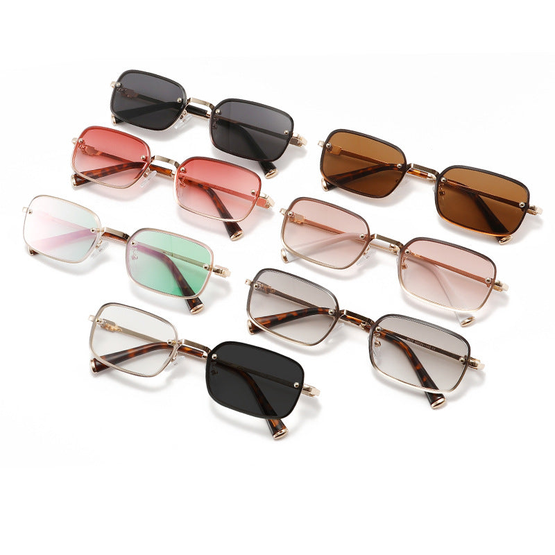 Damen Sonnenbrille mit elegantem, rechteckigem Rahmen und polarisierenden Gläsern Brehn