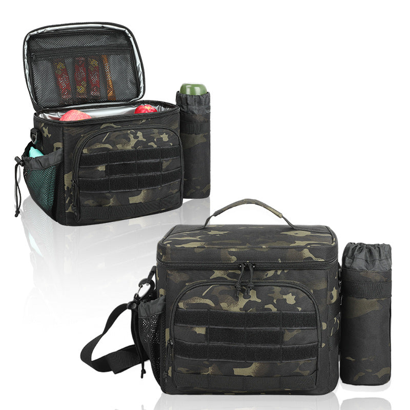 Isolierte Camouflage Lebensmittelaufbewahrungs Kühltasche Brehn