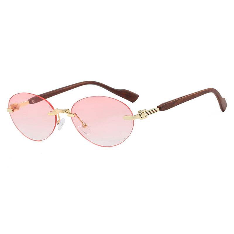 Damen modische Sonnenbrille im eleganten Retro-Stil mit hochqualitativen Gläsern und Holzdetails Brehn
