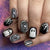 Themen Press-On Nagel Set mit Halloween-Motiven Brehn