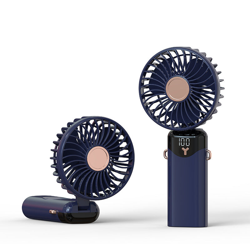 Tragbarer Mini Handventilator mit Digitalanzeige Brehn