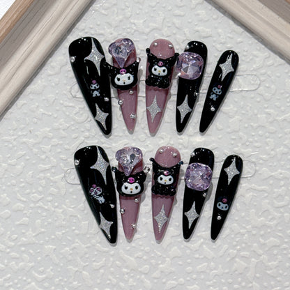 Themenbezogenes Dekoratives 3D Nagelkunst Set