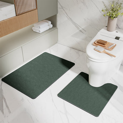 Weiches saugfähiges Badezimmermatten-Set