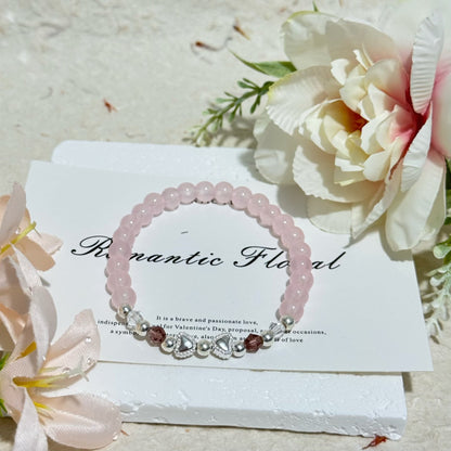 Romantisches Floral-Perlenarmband Brehn