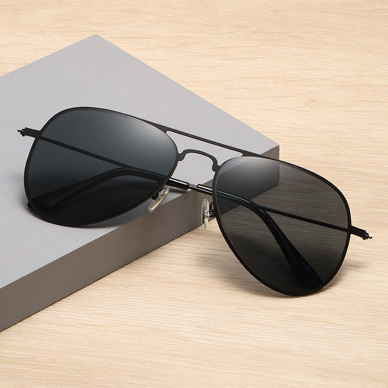 Herren Hochwertige Piloten-Sonnenbrille mit polarisierenden Gläsern Brehn